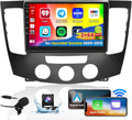 Roinvou 2+64G Android 9" Touch Screen for Hyundai Sonata 2009-2010 (Manual A/C) with Wireless CarPlay Android Auto WiFi Bluetooth GPS Navigation FM RDS Radio Backup Camera