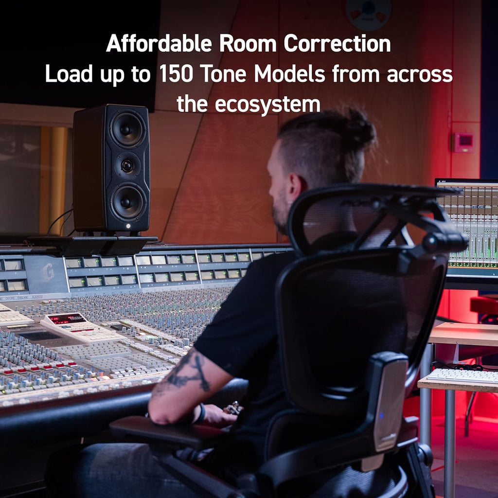 IK Multimedia ARC Studio Room Correction System with High-Precision Analysis Microphone, Advanced Room Correction Software, and Stand-Alone Correction Processor for Pro Audio
