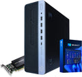 HP Workstation PC Desktop Computer | Editing and Design | NVIDIA Quadro K1200 4GB GPU | Intel Core i5 | 32GB DDR4 RAM, 1TB SSD + 4TB HDD | Wi-Fi 5G + Bluetooth | Windows 11 Pro (Renewed)