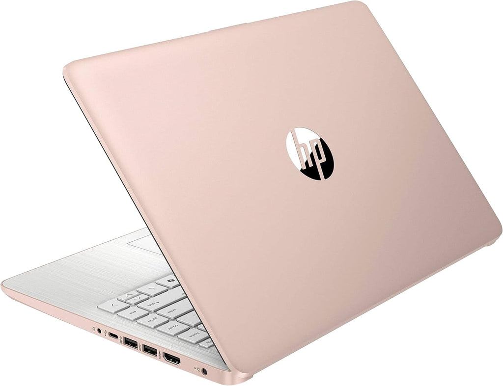 HP Stream 14" HD Laptop, Intel Processor N150, 4GB RAM, 128GB UFS, Intel Graphics, Webcam, Wi-Fi 6, Long Battery Life, Copilot, Windows 11 S, Gold (Renewed)