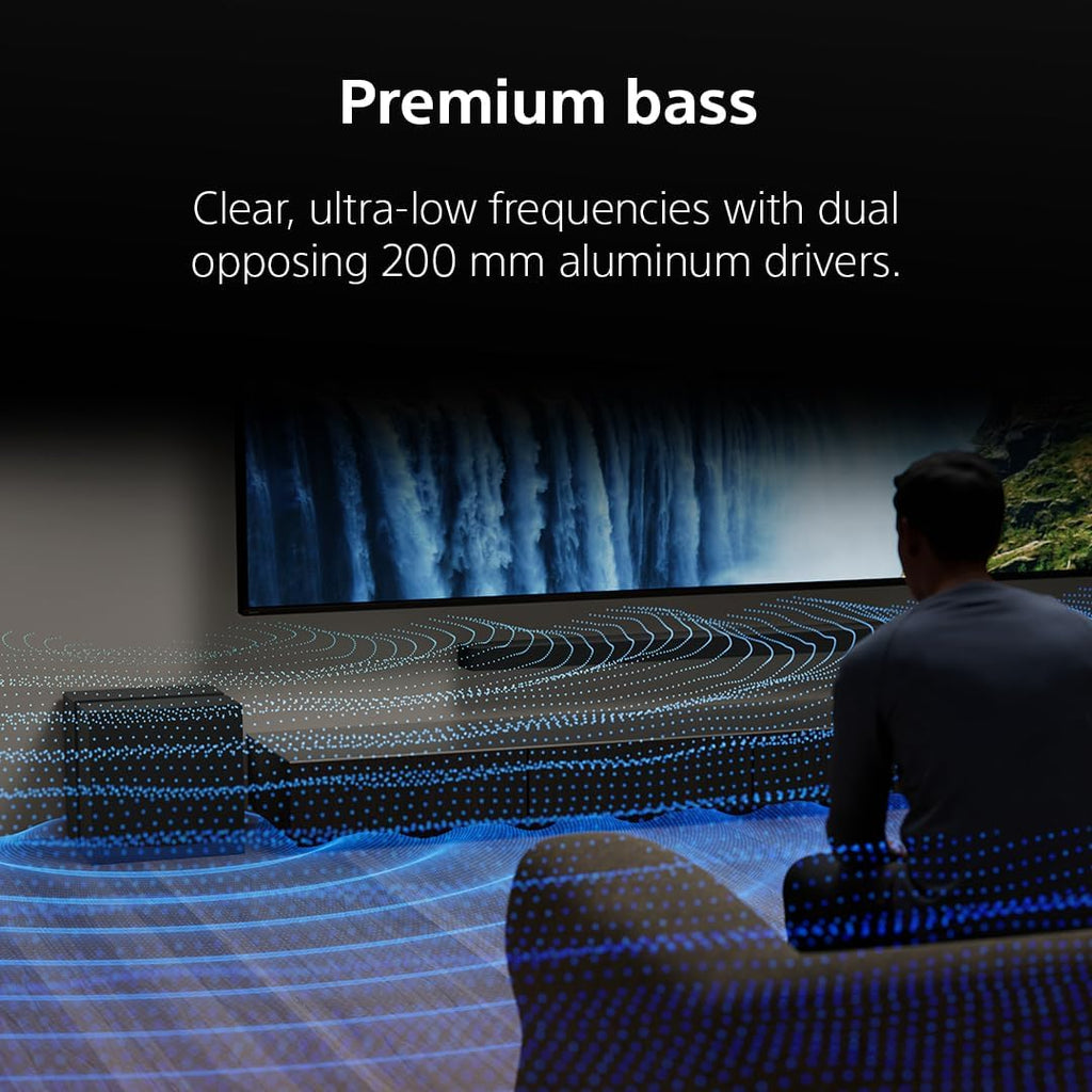 Sony BRAVIA Theater Sub 9 SA-SW9 Premium Wireless Subwoofer for Soundbar/Home Theater Sound System, compatible with BRAVIA Theater (QUAD, Bar 9/8/7), HT-A7000/HT-A5000/HT-A3000, STR-AN1000, 2026 Model