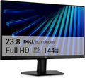 Dell 24 Monitor - SE2426H - 23.8-inch FHD (1920x1080) 144Hz 1ms Display, in-Plane Switching (IPS) Technology, AMD FreeSync™, TÜV 3-Star 2X HDMI, Tilt