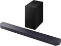 Samsung Q-Series Soundbar HW-Q600F, 3.1.2 Channel, Dolby Atmos Soundbar with Wireless Subwoofer, Q-Symphony, Adaptive Sound, SpaceFit Sound, Game Pro Mode, 4K Pass-Through Home Theater Audio System