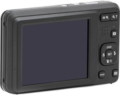 Kodak Pixpro FZ55 Digital Camera (Black) Bundle, Includes: SanDisk 128GB Memory Card, Hard Shell Camera Case, SD Card Reader and More (6 Items)