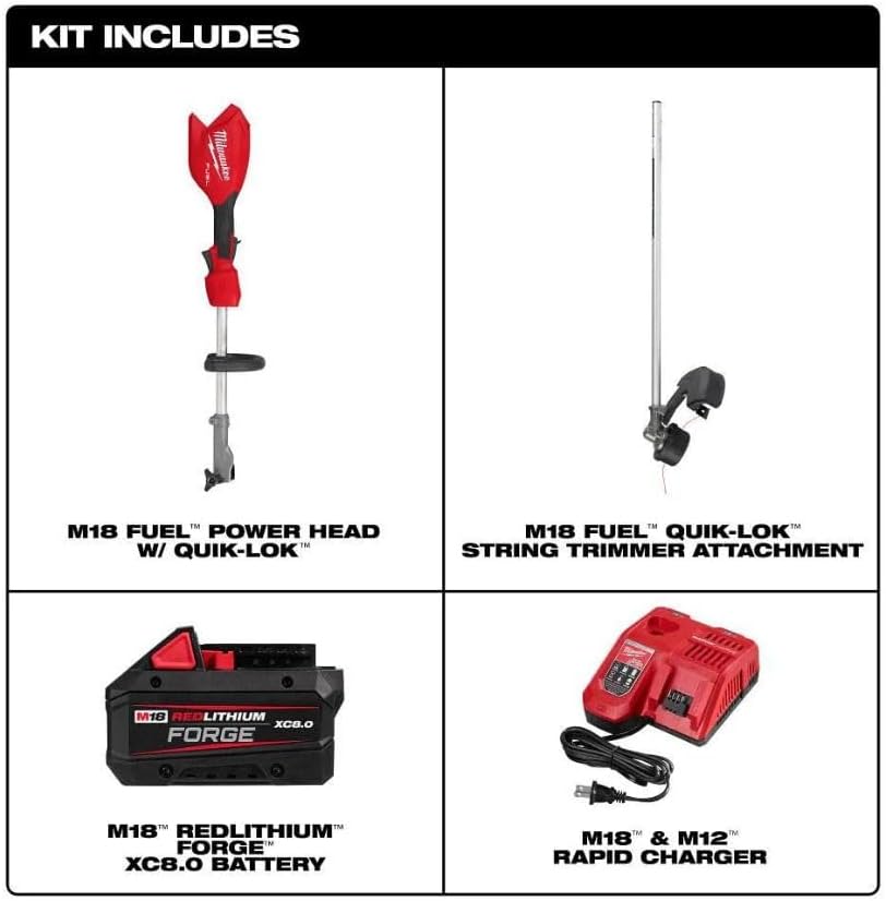 Milwaukee Electric - M18 Fuel String Trimmer W/Quik-LOK KIT