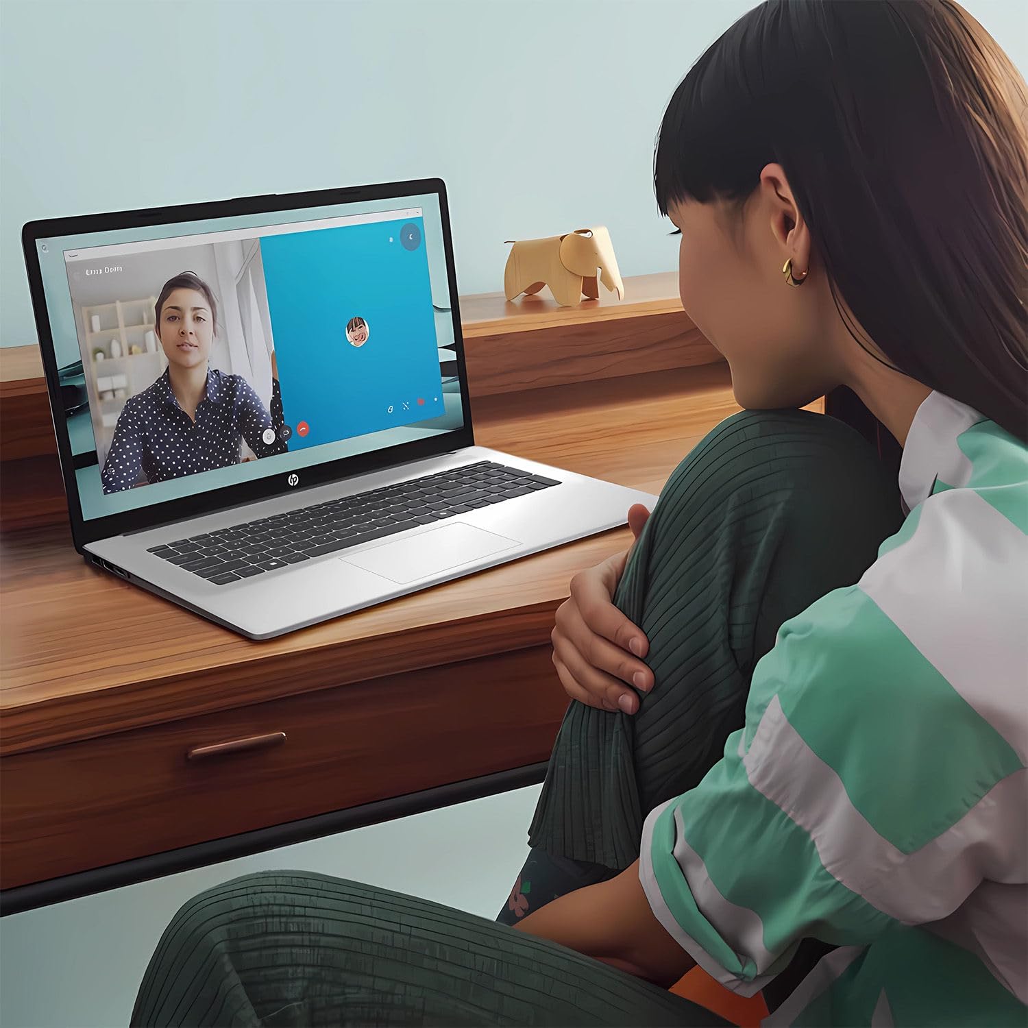 HP 15.6" 2026 Edition FHD Laptop Computer • 13th Gen Intel 8 cores i3 CPU • 8GB RAM • 256GB PCle SSD • Fingerprint Reader • Fast Wi-Fi 6 • Windows 11 • for Business & Student