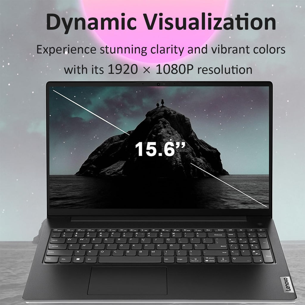 Lenovo 2026 New V15 Laptop for Student & Business, Powerful AMD Ryzen 3 7320U (Beat i7-1065G7), 15.6 inch FHD, 16GB RAM, 256GB SSD, Ethernet Port RJ-45, Windows 11 Pro, Long Battery Life, No Mouse