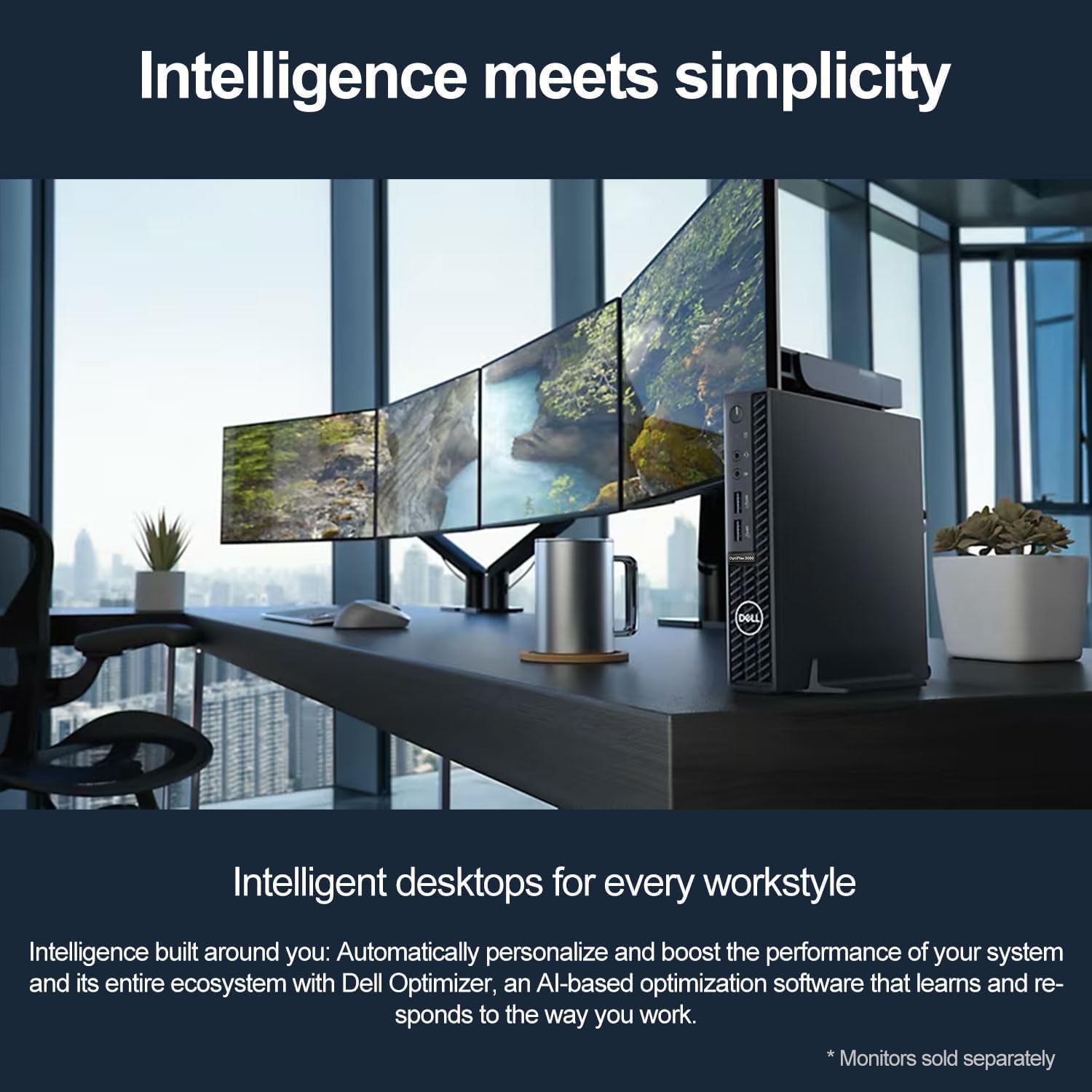 Dell OptiPlex 3080 Micro PC | Intel Core i5-10500T | 16GB RAM | 512GB SSD | Windows 11 Pro | Wi-Fi+ BT | Mini Desktop Computer (Renewed) (16GB RAM + 512GB SSD)