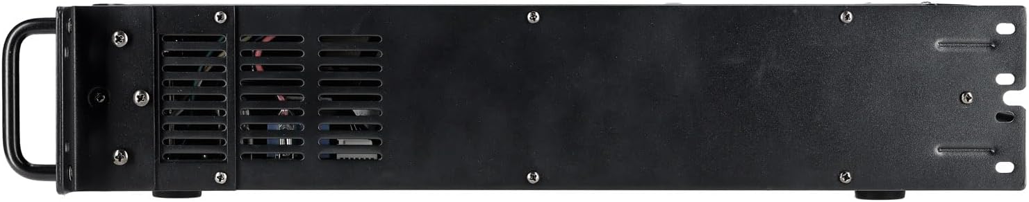 Rockville RCS1000-6 1000W 6-Zone Commercial Amplifier, Bluetooth, USB/SD Inputs, Echo Mic Controls, 70V/100V/8-Ohm Compatibility, Perfect for Restaurants, Schools, and Conference Rooms