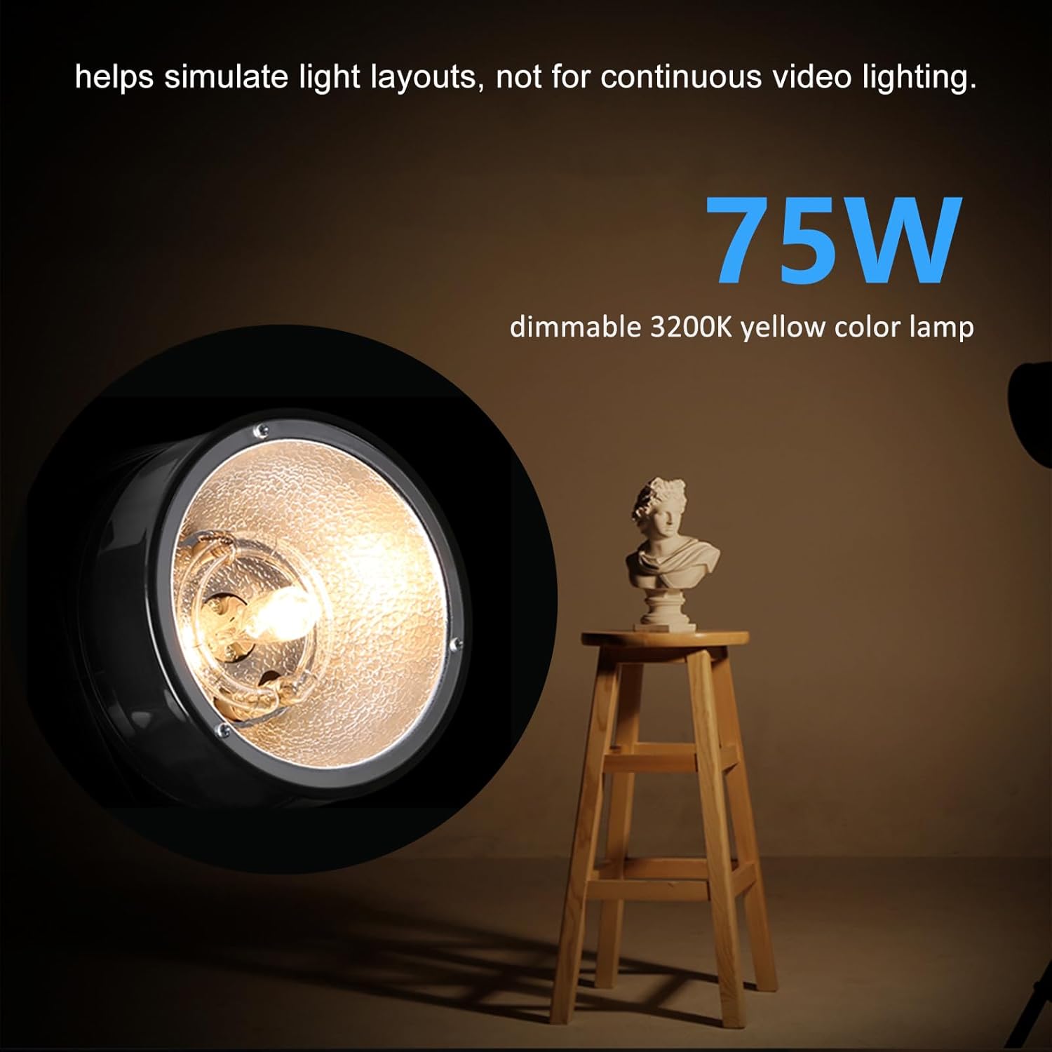 Godox Studio Flash Light Kit for Photography, Strobe Softbox Lighting Kit, 2x180W Daylight Compact Monolight with Flash Trigger, Softbox, Light Stands, Reflector Storage Bag, Umbrella, AC 110V Powered
