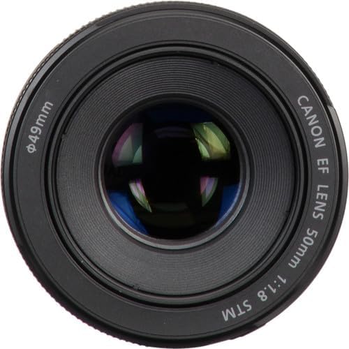 Canon EF 50mm f/1.8 STM Lens, Black