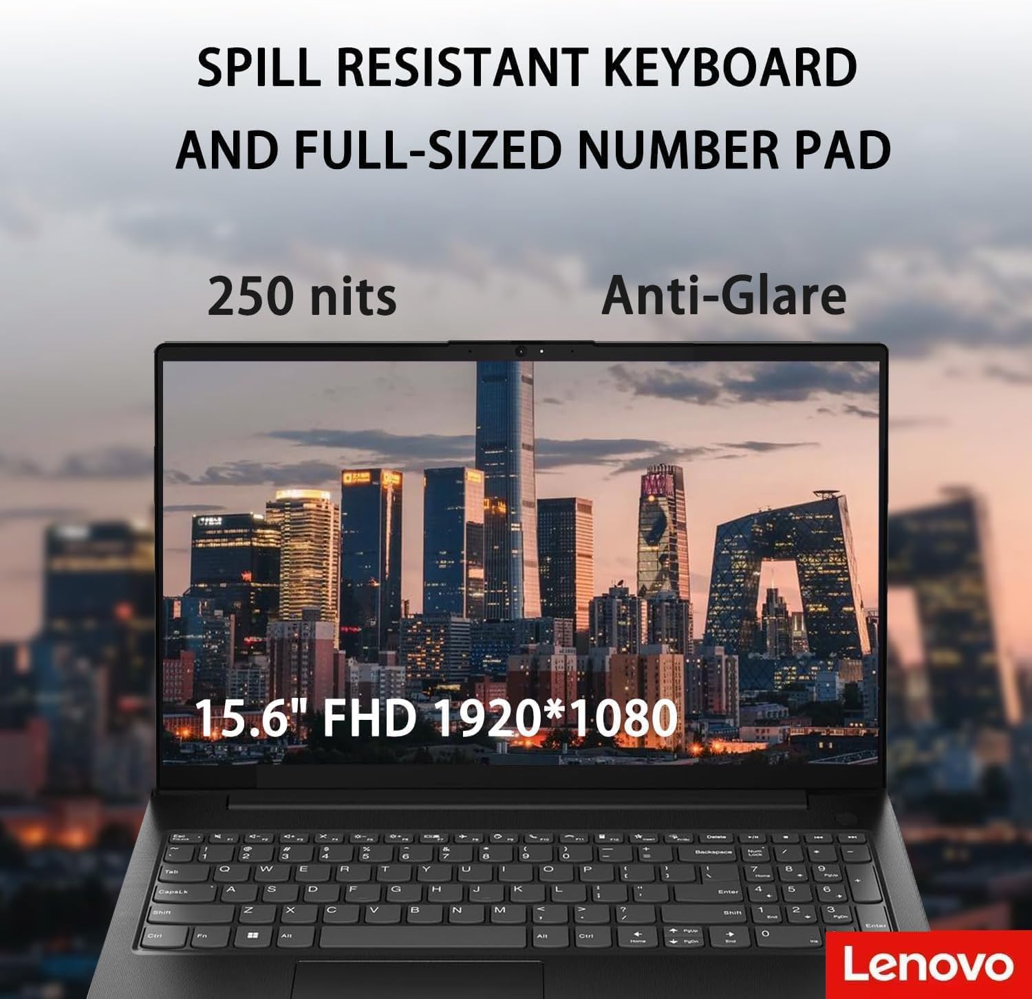 Lenovo V15 G4 Business Laptop, 15.6″ FHD Anti-Glare Display, Intel 8-Core i5-13420H (Beat i7-1355U), 16GB RAM, 256GB SSD, WiFi6, Bluetooth5.2, RJ-45, Windows 11 Pro, with 5ave 6-in-1 Accessory Kit