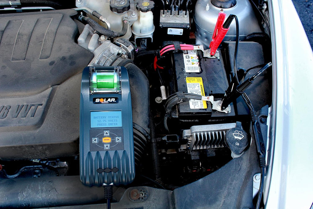 Clore Automotive SOLAR BA327 20-2000 CCA Electronic Battery and System Tester with Printer, One Size, Factory