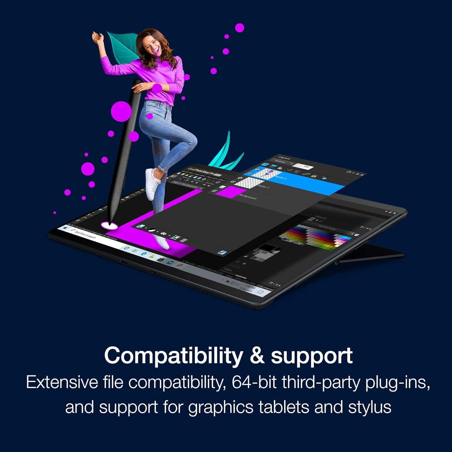 Corel PaintShop Pro 2023 Ultimate | Powerful Photo Editing & Graphic Design Software + Creative Suite | Amazon Exclusive ParticleShop + 5 Brush Starter Pack PC Download