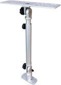 Brocraft Marine Electronic Mount, Fish Finder Bracket, Anodized Aluminum Swivel Monitor Mount with Adjustable Height