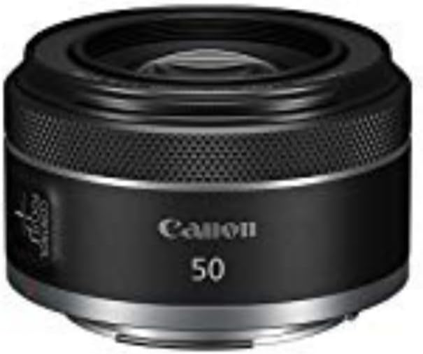 Canon RF50mm F1.8 STM Lens, Mirrorless Lens, Fixed Focal Length, Compatible with EOS R Series Mirrorless Cameras, Compact, Lightweight Design, Portraits, Landscapes, Photography, Black
