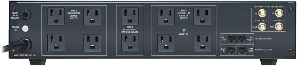 Panamax MR5100 MR5100 11-Outlet Home Theater Power Management with Surge Protection and Power Conditioning,Color