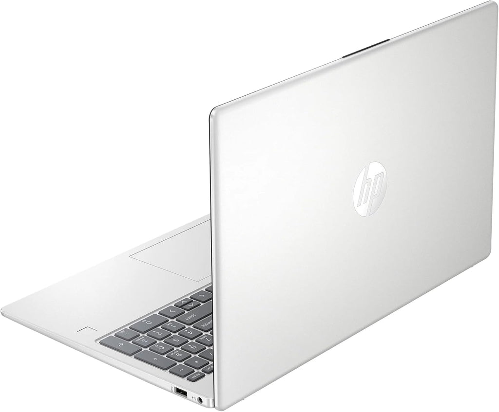 HP 15.6" Business Laptop Computer, Intel Core i5-1334U(10-Core), 16GB RAM 512GB Storage (256GB SSD+256GB Docking Station), Windows 11, Fingerprint Reader, Backlit Keyboard, SageNova Earphones, Silver
