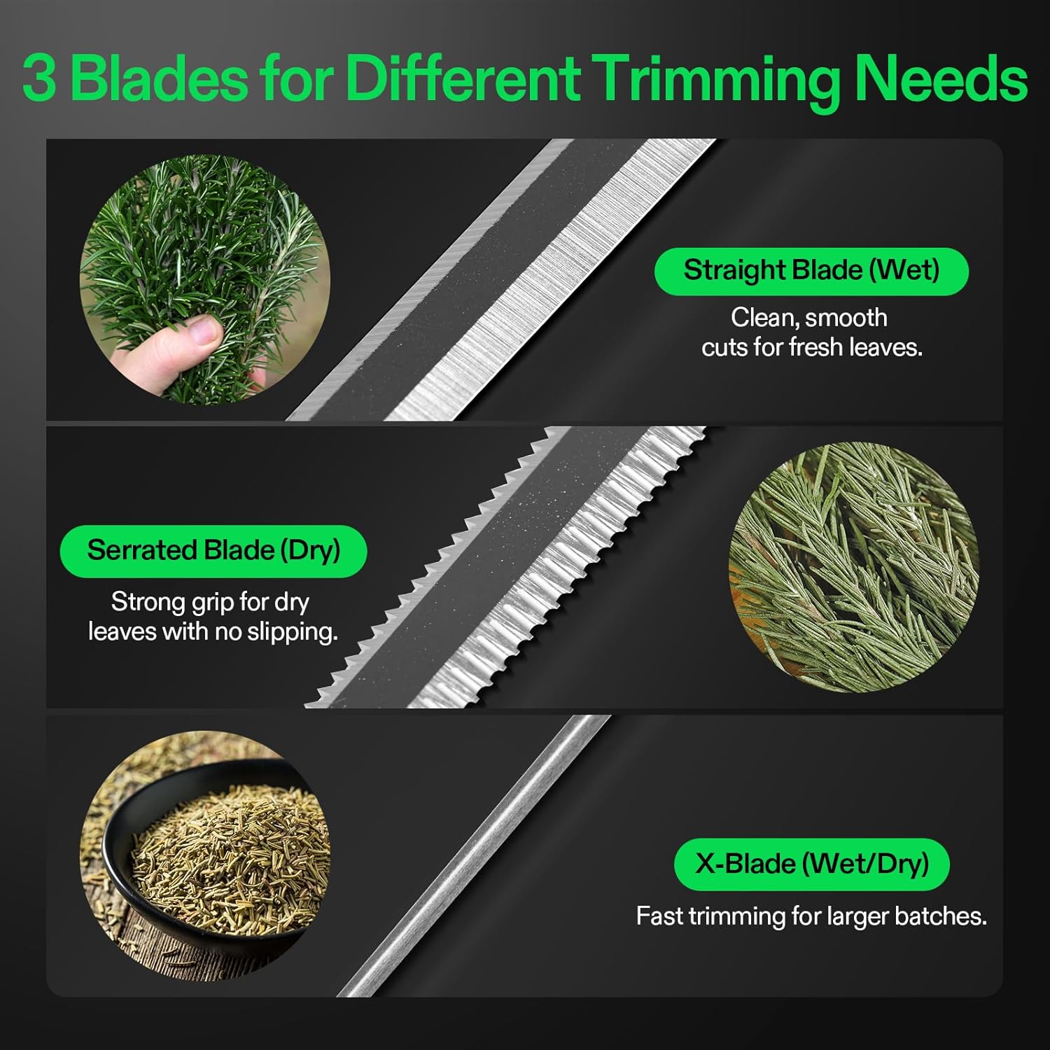 VIVOSUN 19 inch Bud Leaf Bowl Trimmer with Clear Visibility Dome, Sharp Stainless Steel Blades for Spin Cut, Solid Metal Gear Box, and Hand Pruner (Upgraded Version)