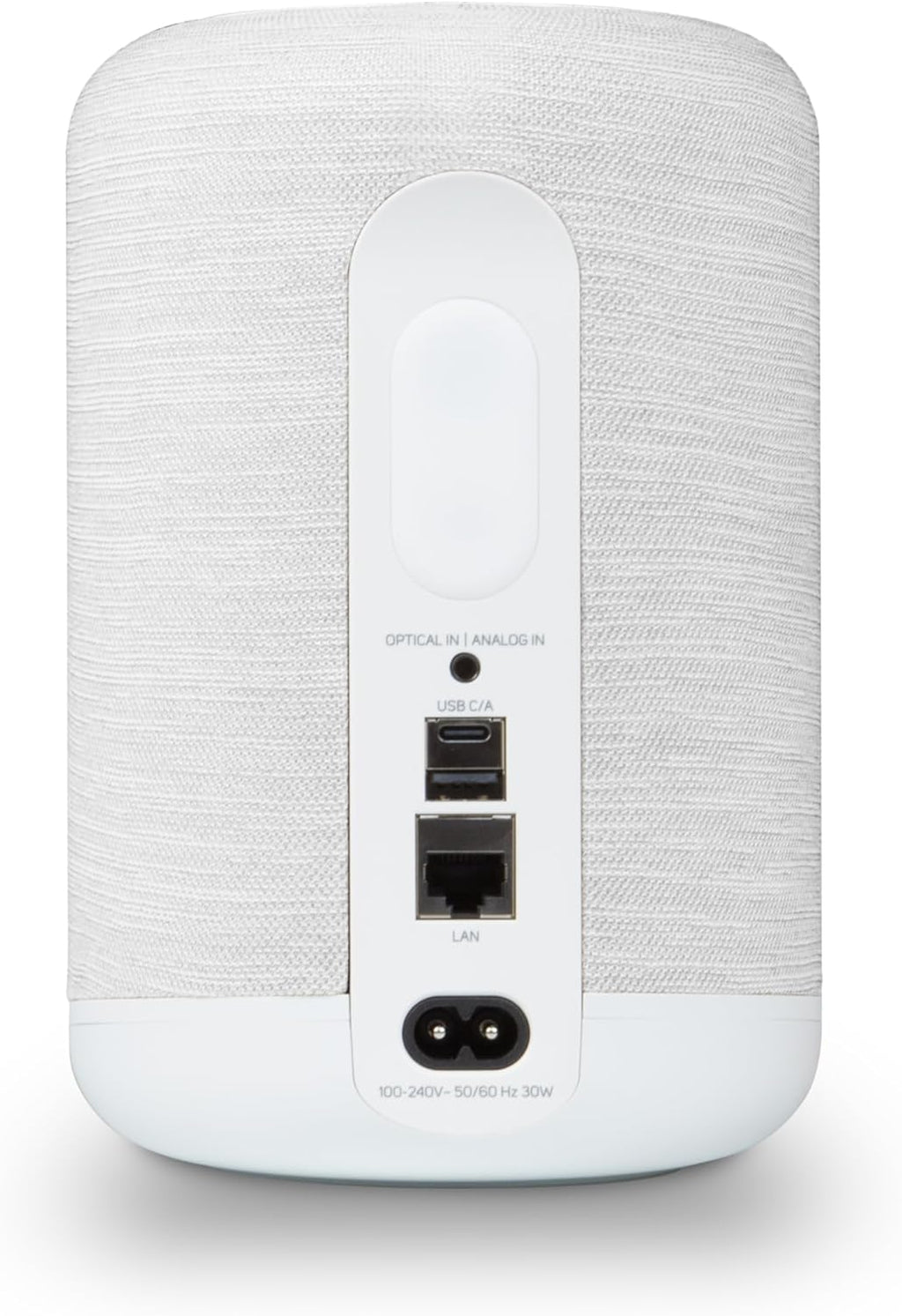 Bluesound Pulse Flex Wireless Bluetooth Hi-Res All-in-One, AirPlay 2, Spotify Connect, Alexa Skills, Multi-Room Audio Speaker - White/Pebble