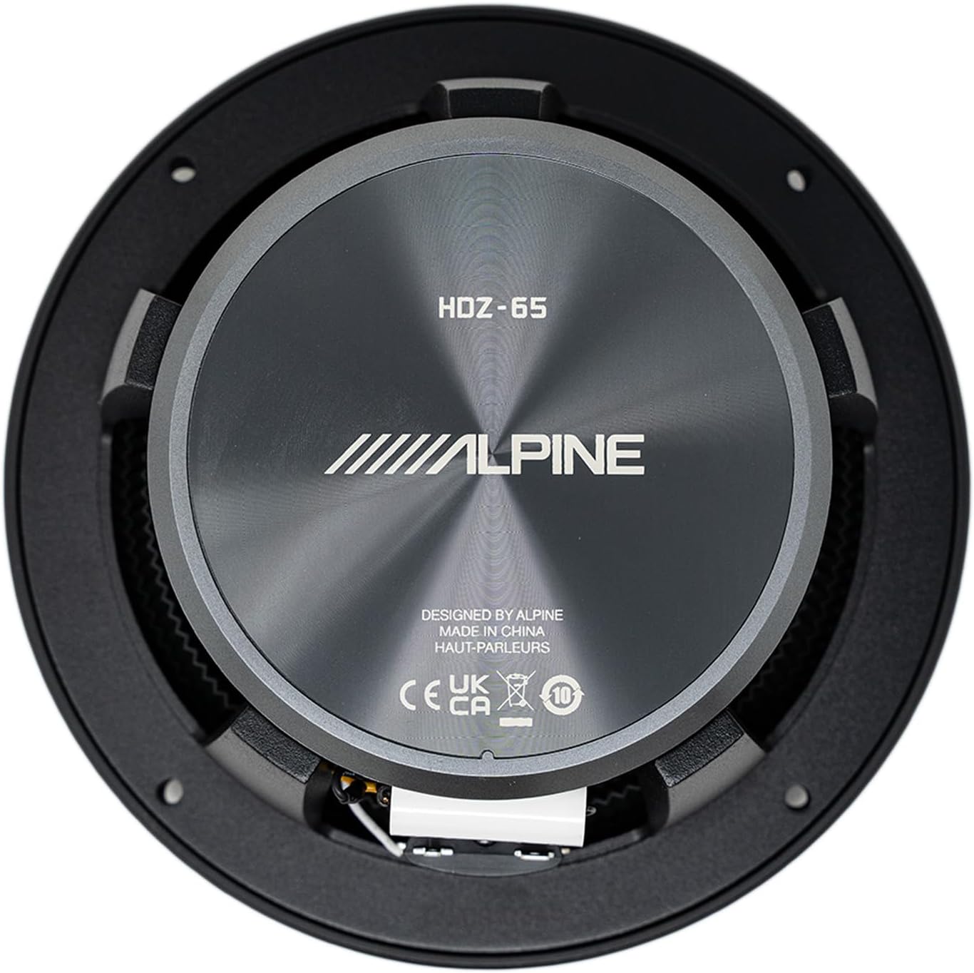 Alpine HDZ-65 Status Hi-Res 6.5” Coaxial Speaker Set, Pair