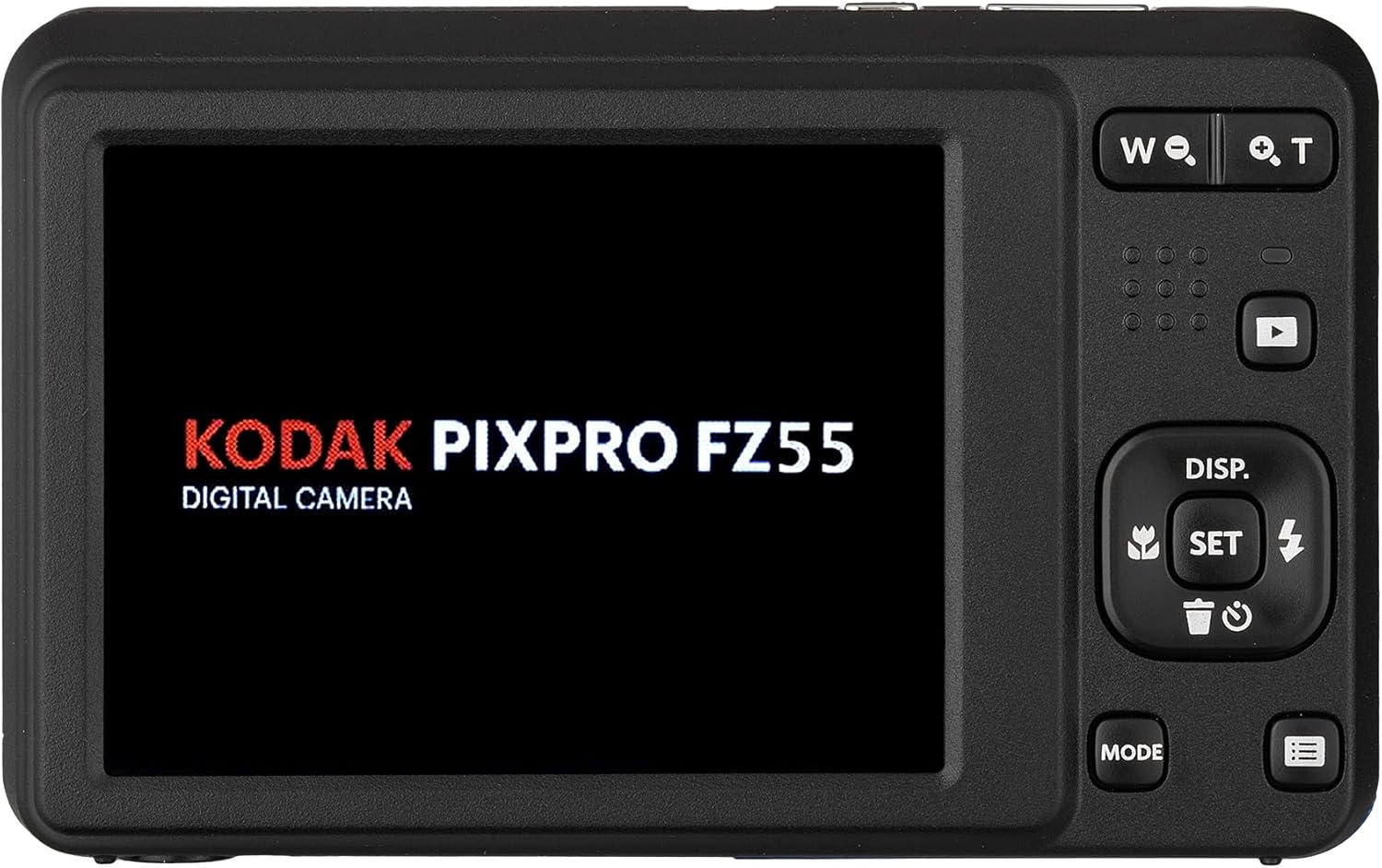 Kodak Pixpro FZ55 Digital Camera (Blue) Bundle Including: 128 GB Memory Card, Rechargeable Battery, Battery Charger, Flexible Tripod, Card Reader, Card Wallet, Hand Strap, Full Cleaning Kit
