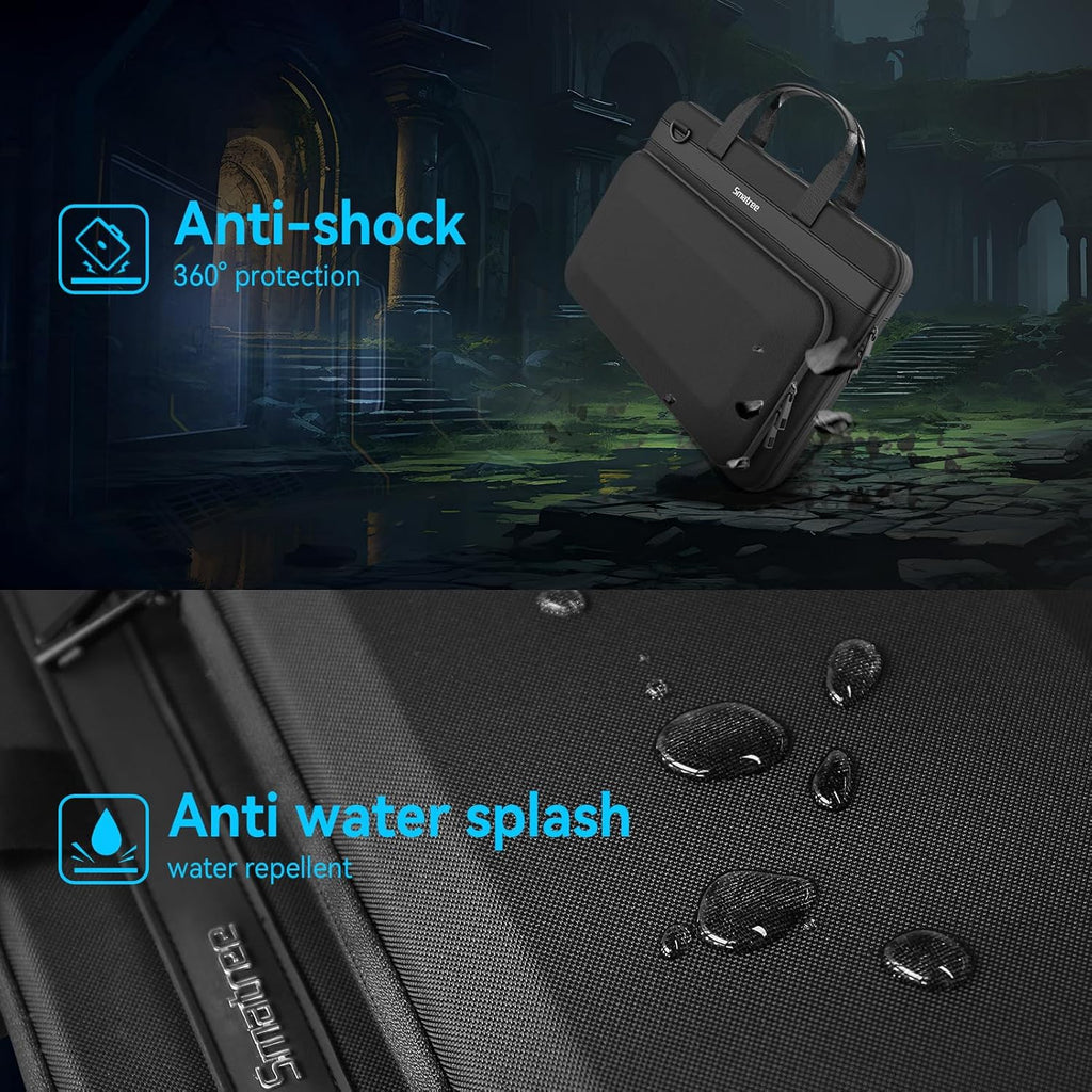 Smatree Heavy Duty Hard Sleeve Case Compatible for 18 inch ASUS ROG Strix SCAR 18 2025/2024/2023 Gaming Laptop, for 18 inch ASUS ROG Strix G18 2025/2024/2023 Gaming Laptop Waterproof Handbag (A800XL)