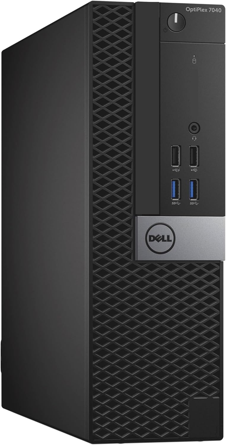 Dell Optiplex 7040 Business SFF Computer Small Tower PC (Intel Core i5-6500, 16GB Ram, 256GB SSD, DVD-ROM, WiFi) Windows 11 Pro (Renewed)