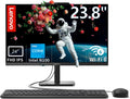 Lenovo IdeaCentre 24 All-in-One Desktop, 23.8" FHD IPS Display, Intel N100 Processor, 16GB RAM, 512GB PCIe SSD, Wi-Fi 6, Bluetooth 5.2, Windows 11 Home, Business & Home Office PC