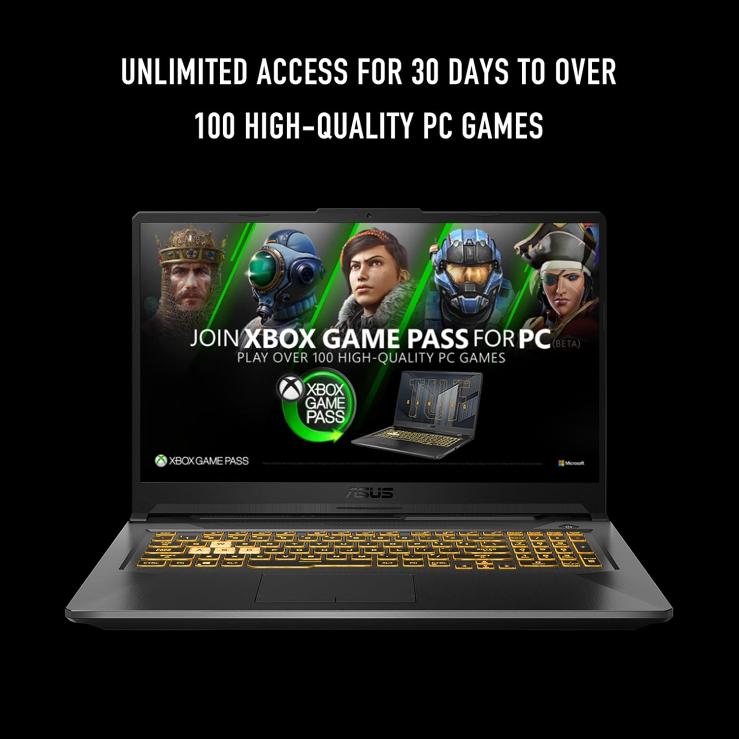 ASUS TUF Gaming A17 (2023) Gaming Laptop, 17.3” FHD 144Hz IPS-Level Display, NVIDIA® GeForce RTX™ 2050, AMD® Ryzen™ 5 7535HS, 86GB DDR5, 512GB PCIe Gen4 SSD, Wi-Fi 6, Windows 11, FA706NF-RS51