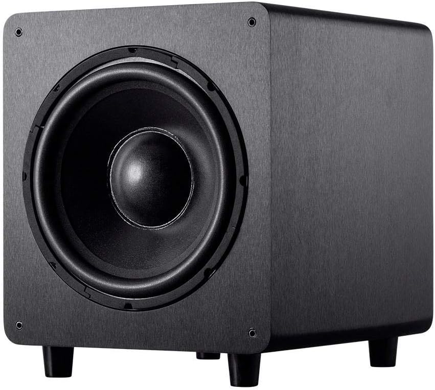 Monoprice SW-15 600 Watt RMS (800 Watt Peak) Powered Subwoofer - 15-Inch, Ported Design, Variable Phase Control, Variable Low Pass Filter, for Home Theater