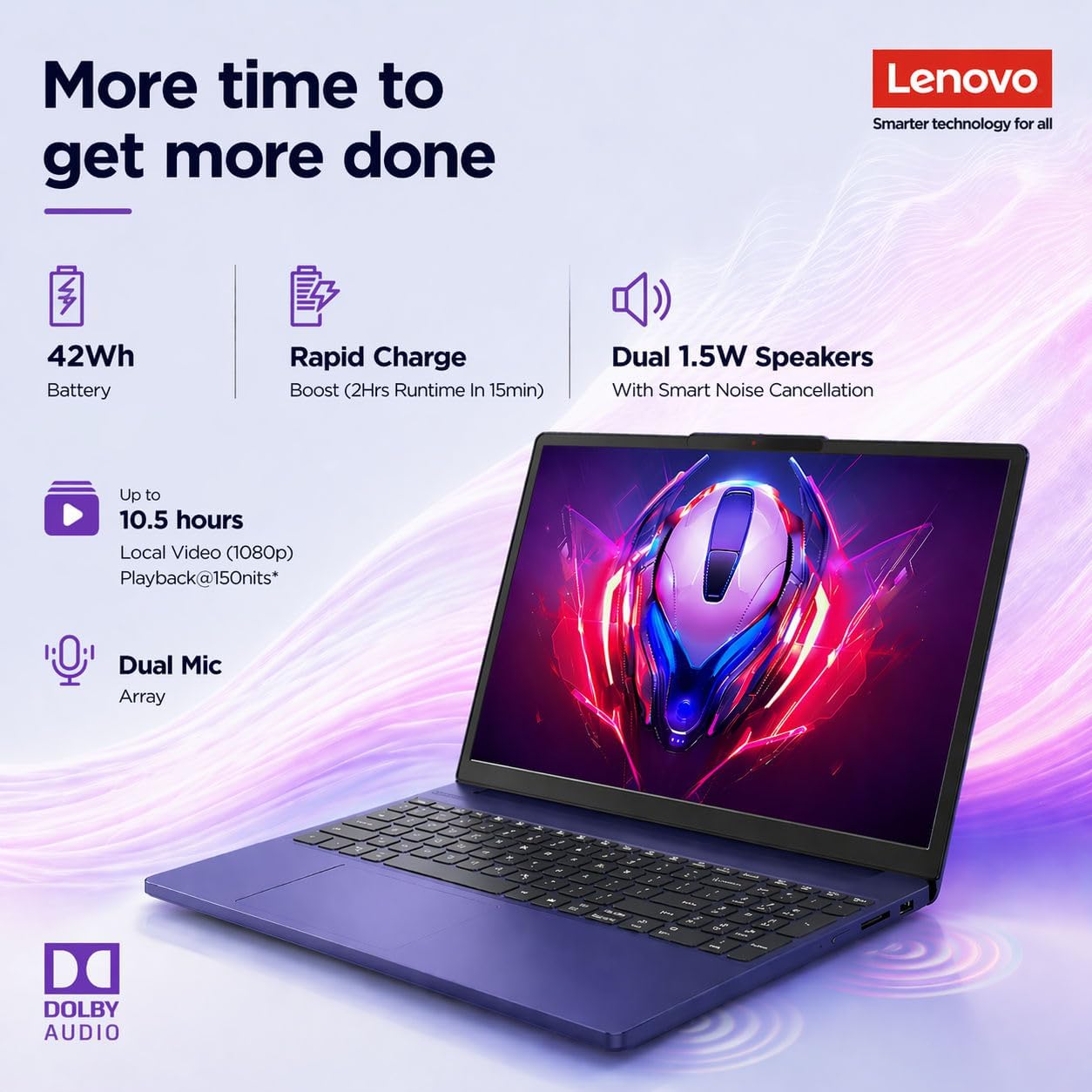 Lenovo IdeaPad Business Laptop, 15.6" FHD Touchscreen Display, Intel 13th 10-Core i5 CPU (Up to 4.6 GHz), 40GB RAM, 1TB SSD, Copilot AI Ready, Wi-Fi 6, Windows 11 Pro with Microsoft Office, WOWPC USB