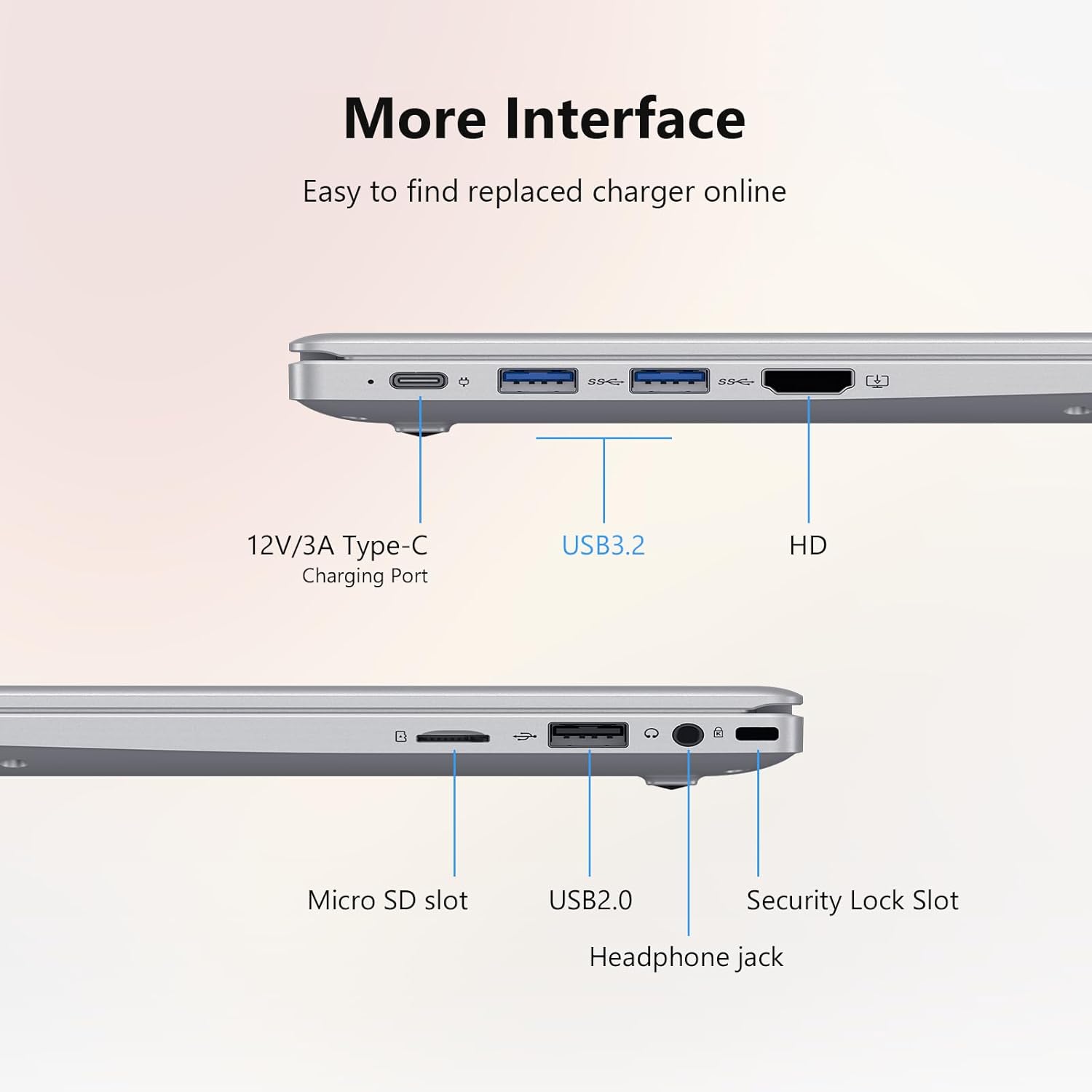 Coolby Laptop Computer, 15.6 inch Laptop with 1080P FHD IPS Display, 16GB RAM/512GB SSD, 6500Y Processor Notebook PC, Support 2.4G/5G Hz WiFi, BT