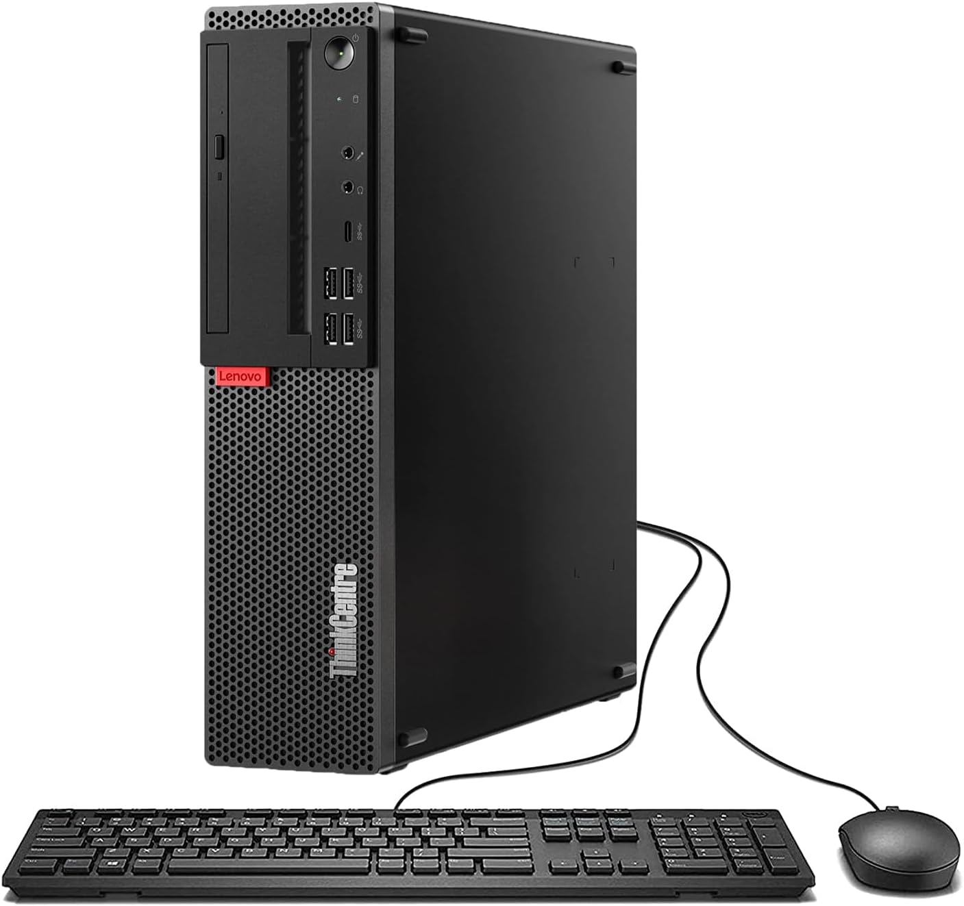 Lenovo ThinkCentre M920S SFF Desktop Computer, 8th Gen Hexa Core i5-8500, 32GB DDR4 RAM, 1TB SSD, VGA, DP, Keyboard and Mouse, WiFi, BT, Windows 11 Pro (Renewed)