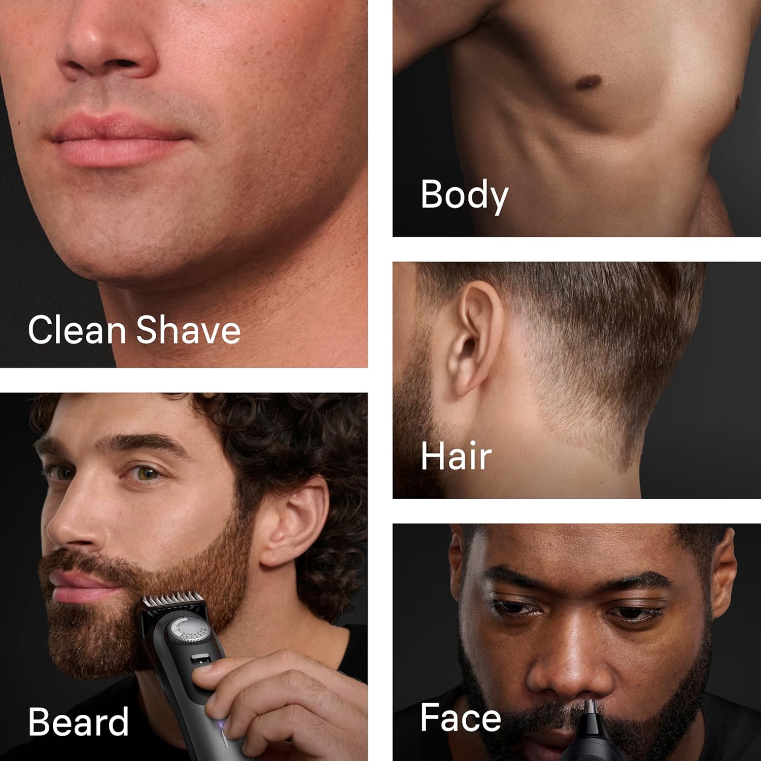 Braun All-in-One Series 9 PRO Men's Electric Beard Trimmer, Hair Clipper, Shaver & Razor for Face, Hair & Body, AIO 9570 with Gillette Labs Razor, Cordless