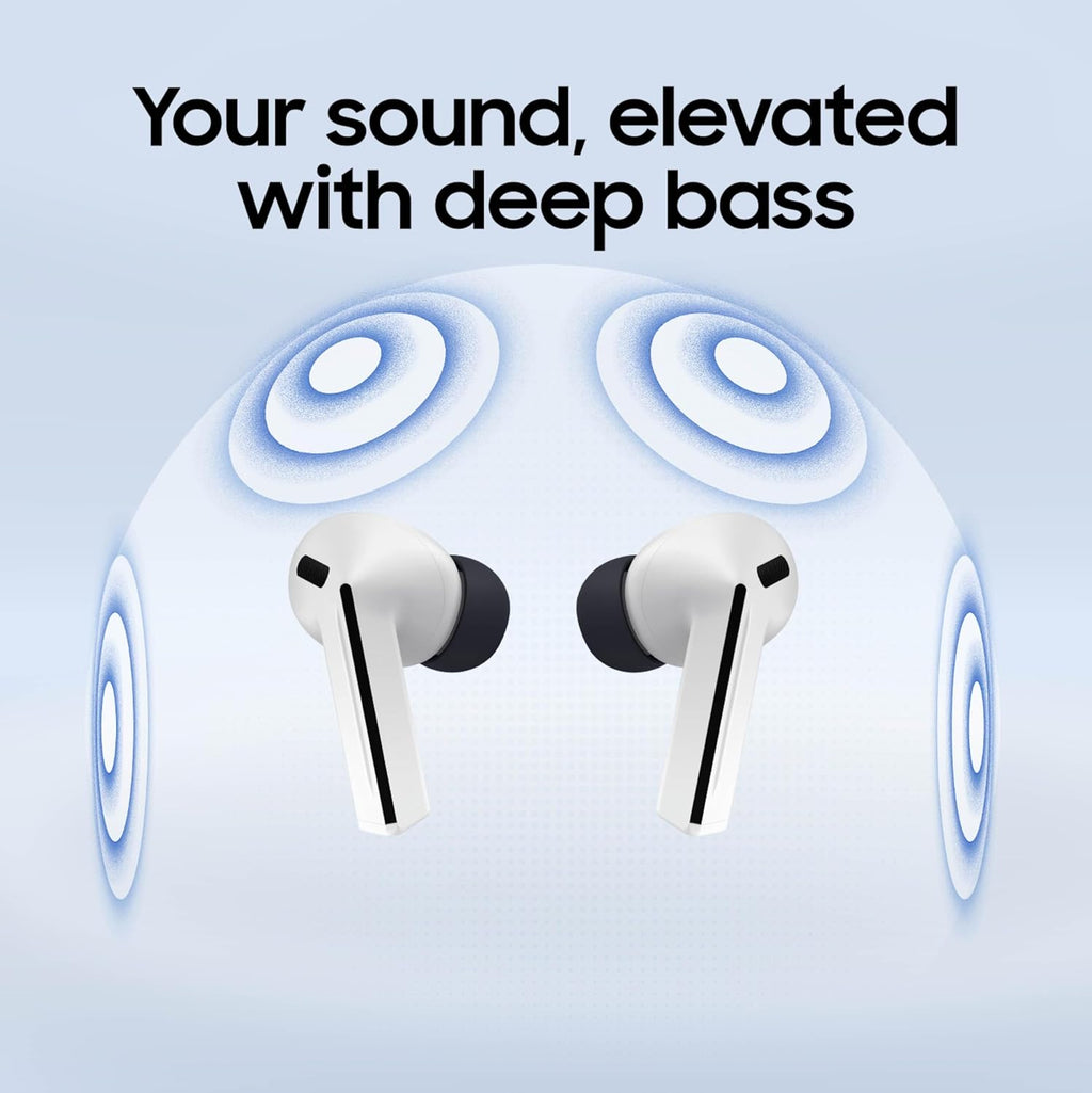 SAMSUNG Galaxy Buds 3 FE (2025) True Wireless Bluetooth Earbuds, Active Noise Cancellation, Powerful Sound, Clear Calls, Long Lasting Battery, Hands Free AI, Black US Version, 2 Year Warranty