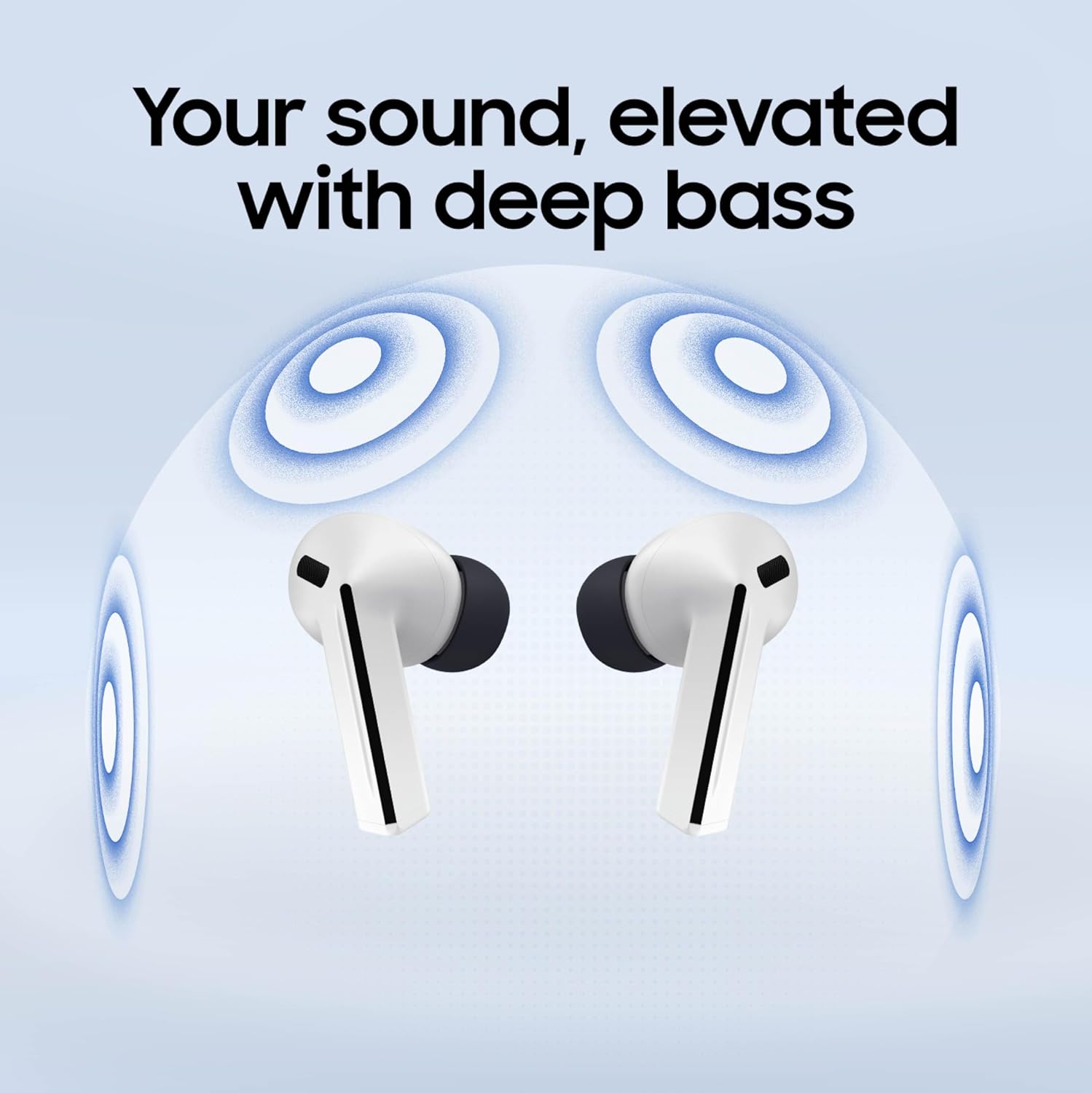 SAMSUNG Galaxy Buds 3 FE (2025) True Wireless Bluetooth Earbuds, Active Noise Cancellation, Powerful Sound, Clear Calls, Long Lasting Battery, Hands Free AI, Black US Version, 2 Year Warranty
