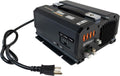PowerMax PMBC 100 Amp 12V Battery Charger/Maintainer, Flash Reprogrammer & Adjustable Power Supply w/ 15ft Cables, Voltage Display & Mounting Brackets for RV, 12V Car Audio, Boat Motors & LED + House