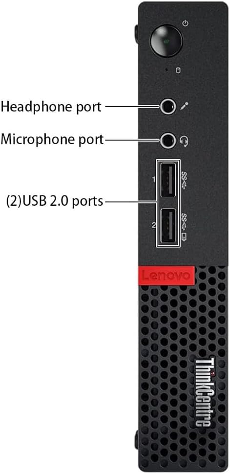 Lenovo ThinkCentre M710Q Mini Tiny Business Desktop PC, Windows 11 Pro, Core i7-6700T, 16GB RAM, 256GB SSD, Keyboard, Mouse, DisplayPort, WiFi (Renewed)
