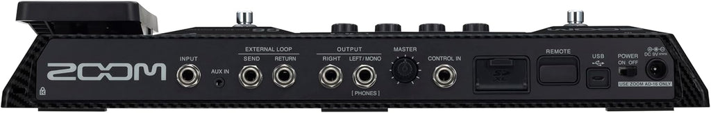 Zoom G6 Guitar Multi-Effects Processor with Expression Pedal, 100+ Effects, Amp Modeling & IRs, Looper, Touchscreen Display, and USB Audio Interface