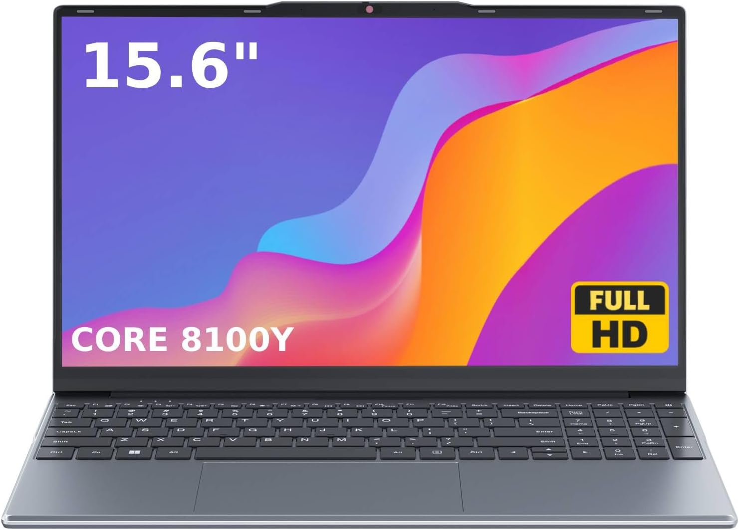 Laptop Computer 15.6 inch, Compatible with Windows 11, Core CPU(Beats Pentium, Celeron), Up to 3.4GHz, 4GB RAM, 128GB SSD, Up to 2TB, 15.6" FHD IPS 1920x1080, for Students, Business