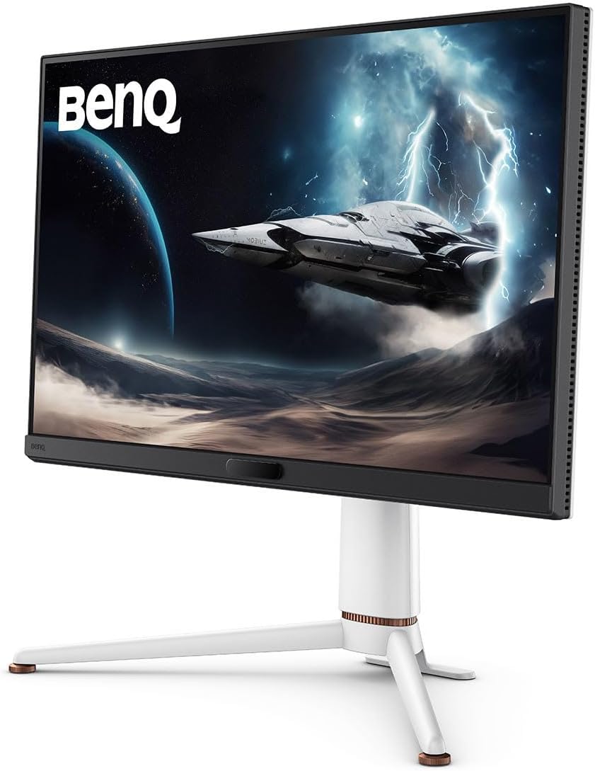 BenQ MOBIUZ EX271Q 27” 2K 180Hz 1ms DP 1.4 HDMI 2.0 65W USB-C Gaming Monitor, 95% P3, DisplayHDR 400, AMD Freesync, KVM, Pixsoul Engine, Remote Controller