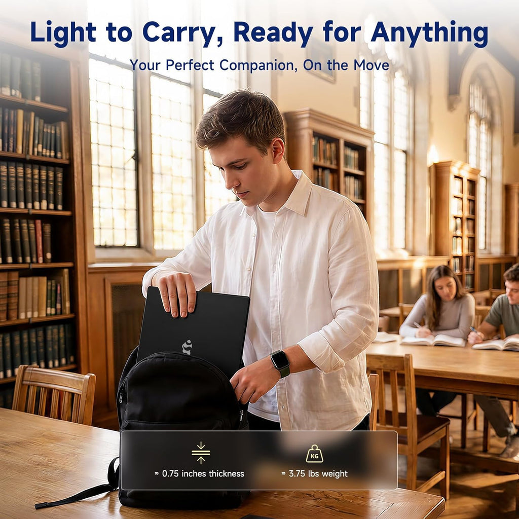 NIMO 15.6" Light-Gaming-Laptop, 8 Cores AMD Ryzen 7 Pro 6850U 32GB RAM 1TB SSD (Beat i7-1360P Up to 4.7GHz) Radeon 680M 100W Fast PD FHD Backlit Keyboard for Content Creators & Student 2-Yr Warranty