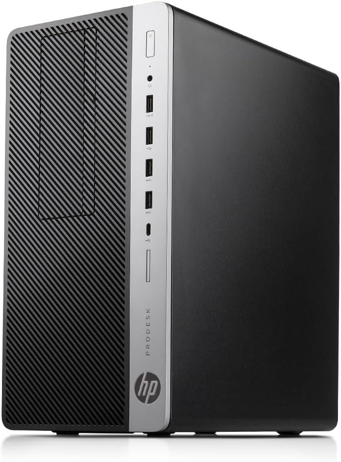 HP ProDesk 600 G3 MT Desktop Computer, Windows 11 Pro PC Tower, Intel Core i5-6500 3.2GHz, 8GB RAM, 500GB, WiFi, BT, Mouse & Keyboard, (Renewed)