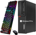 Lenovo ThinkCentre M720S SFF Desktop PC, Intel i5-8500, 16GB RAM, 512GB SSD, WiFi, Keyboard & Mouse, Windows11 Pro (Renewed)