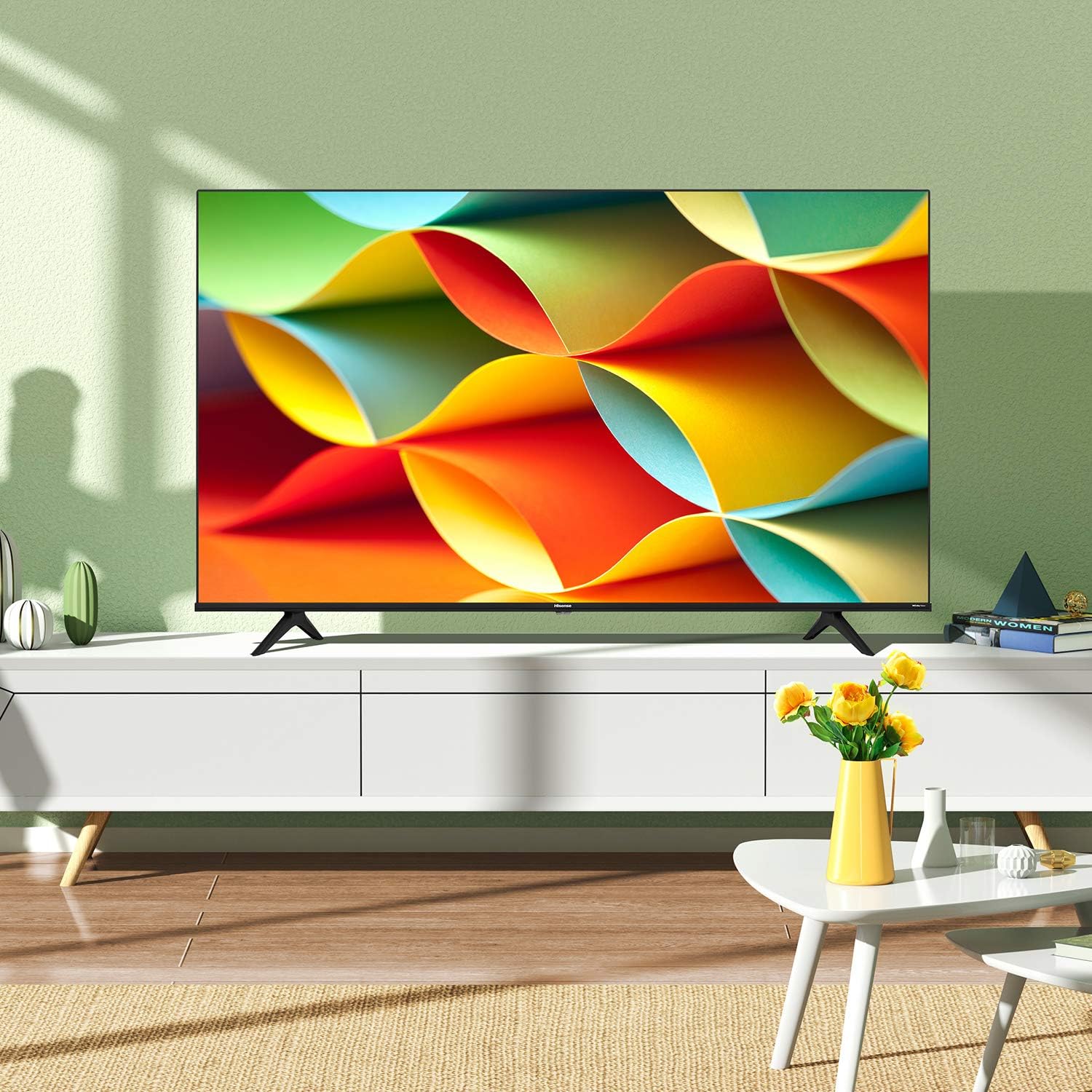 Hisense 43A6G 43-Inch 4K Ultra HD Android Smart TV with Alexa Compatibility (2021 Model)