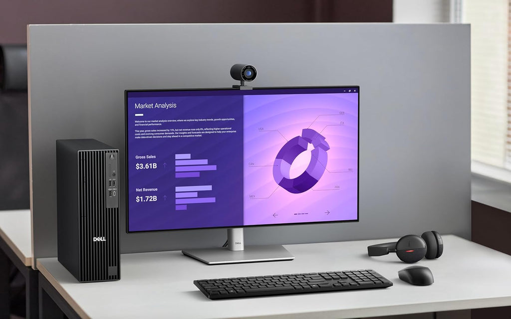Dell Pro Slim QCS1250 SFF Desktop Computer (New-Gen of OptiPlex), 14-core Intel Core i5-14500, 16GB DDR5, 512GB SSD, DP + HDMI, Wi-Fi 6E, Bluetooth, RJ-45, USB-C, Wired KB & Mouse, Windows 11 Pro