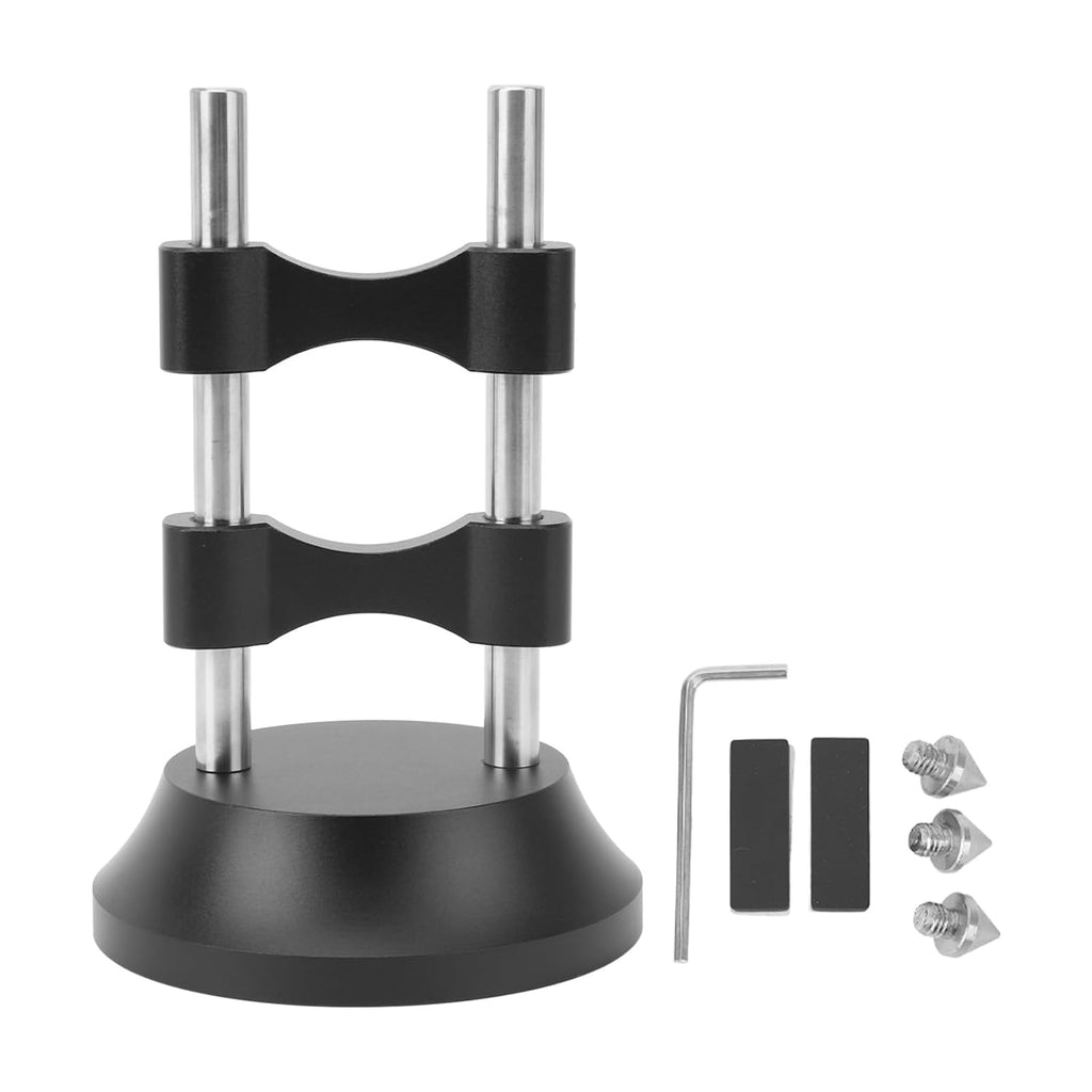 HiFi Cable Lifting Stand, Aluminum Alloy Vibration Isolation Cable Organizer Rack, Anti-Slip Wire Lift for Speaker, Amplifier, CD and DVD Player