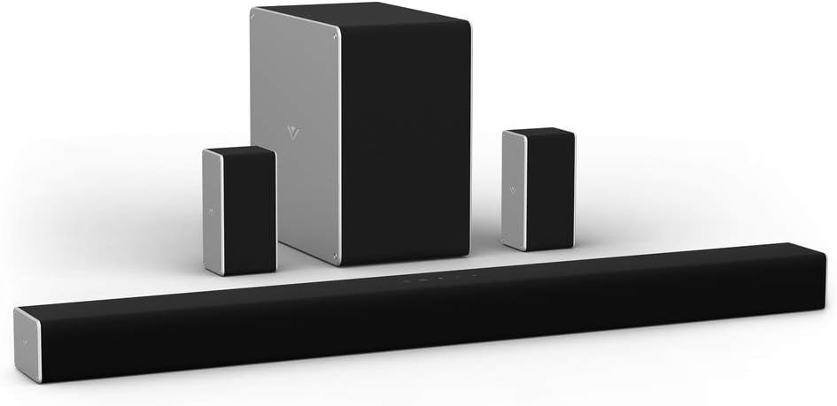 VIZIO SB36514-G6 36" 5.1.4 Premium Home Theater Sound System with Dolby Atmos and Wireless Subwoofer, Black