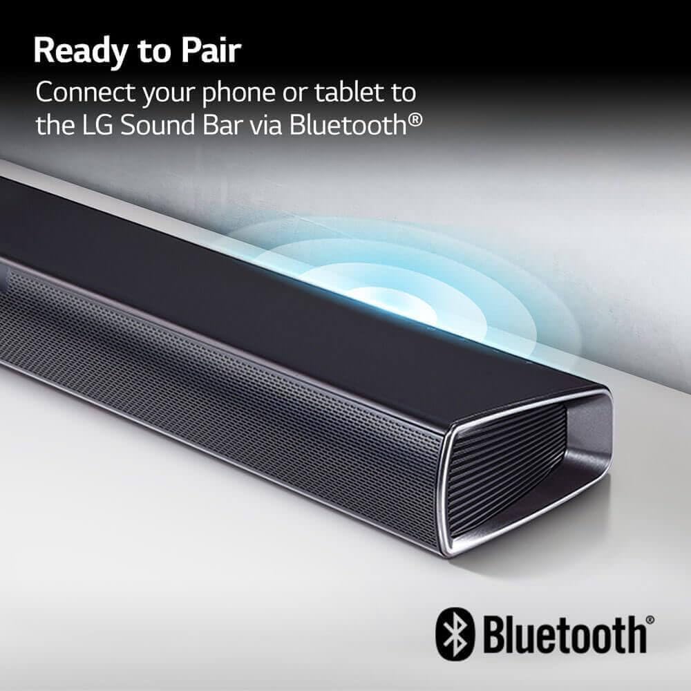 LG SQC4RKIT1 4.1 Channel Home Theatre Soundbar System, Wireless Subwoofer & Rear Speakers, Dolby Digital, Bluetooth
